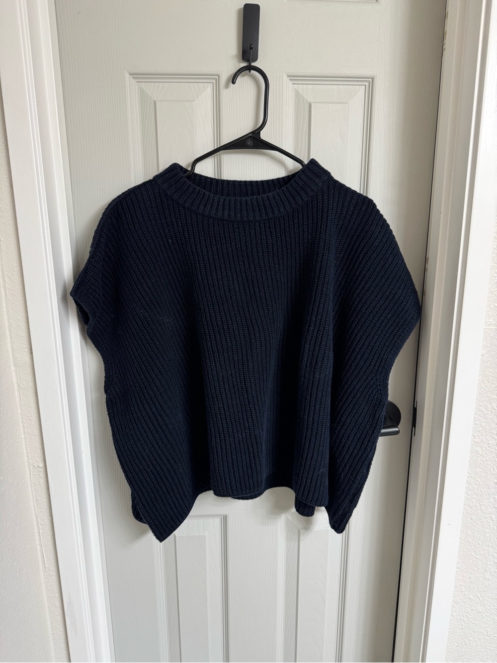 Frank + Eileen Navy Montecito Vest Large